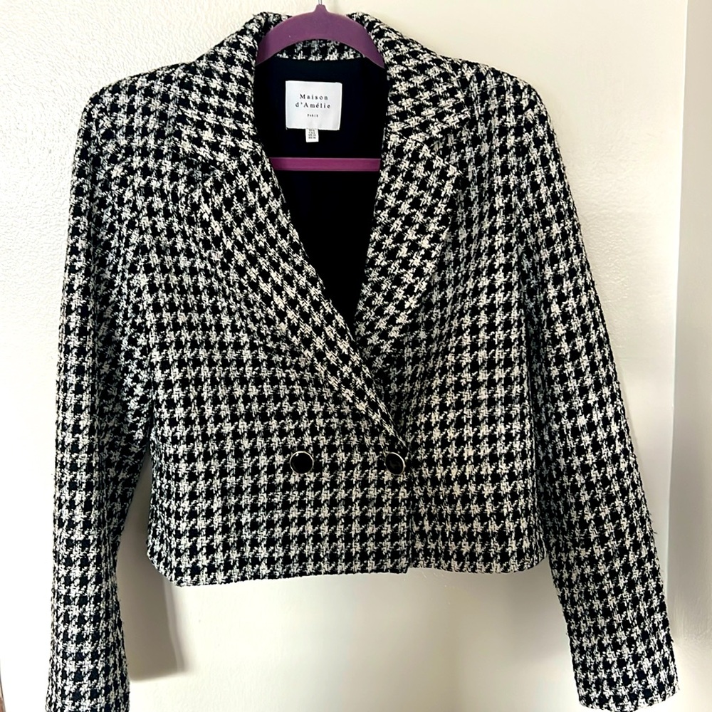 Maison D’Amelie Paris Tweed Blazer